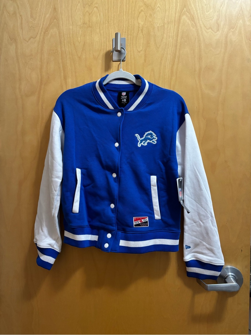NWT Detroit Lions Varsity Jacket